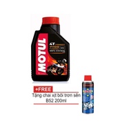 Oil for motorbikes and large displacement motorbikes Motul 7100 4T 10W50 + Free 200ml bottle of B52 