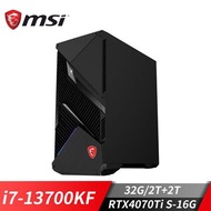 微星 MSI Infinite X2 RTX4070Ti S 桌機(i7-13700KF/32G/2T+2T/RTX4070Ti S-16G/W11) 13F-227TW