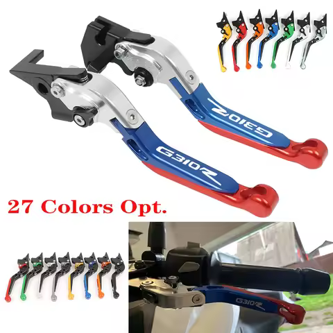 G310 R G 310R G310GS CNC Folding Extendable Brake Clutch Levers Motorcycle Accessories For BMW G310R