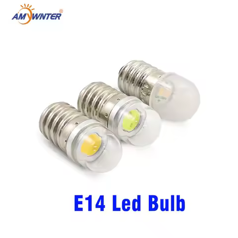 AMYWNTER T15 E14 LED Lamps 0.5W 1W Crystal Chandelier 12V 24V 60V Spotlight Corn Bulbs Pendant Fridg