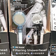 Pure Lane Filter Shower Head Set Blue