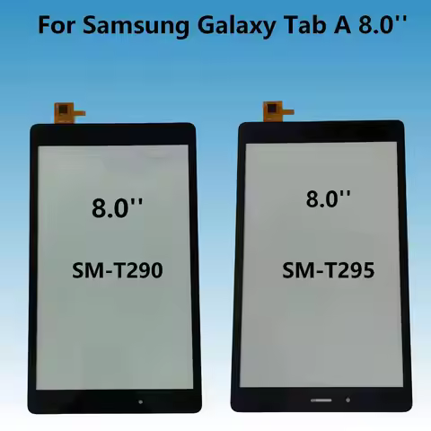 For Samsung Galaxy Tab A 8.0'' T290 T295 SM-T290 SM-T295 Touch Screen + OCA LCD Front Glass Panel Re