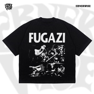Ebnerwise Fugazi Oversize T-shirt Black Men Women