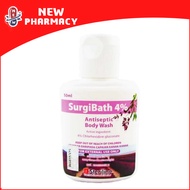 Surgibath 4% Antiseptic Body Wash 50ml (4% Chlorhexidine Gluconate)
