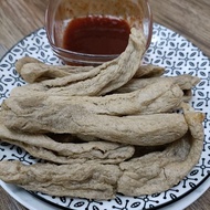 Keropok Lekor Losong Goreng Tanpa Rebus Half Cooked Original Terengganu (15 batang) [Free Sos]