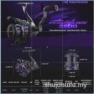 KastKing MegaJaws Elite Long Cast Spinning Fishing Reel 10+1 Ball Bearings 6.2:1 Gear Ratio 7kg Drag