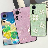 Case for Xiaomi 12 / 12S / 12X / 12 PRO / 12S PRO 5G with four-leaf clover print