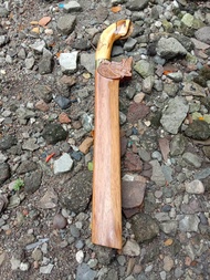 Pisau Sinangke Pamor Malela Bunga Garam