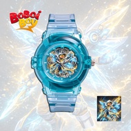 Unisex Children's Watch for Boys and Girls Jelly Boboiboy Beliung J2X102 Transparent FREE Spare Batt