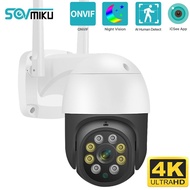 8MP 4K Smart PTZ Camera 5x Digital Zoom Wifi Surveillance Camera Human Detection Night Vision CCTV IP Camera Security Protection