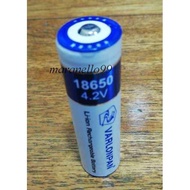 Lithium Ion Rechargeable 18650 HIgh Performance 3.7V - 4.2V Battery