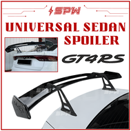 Universal Spoiler GT4RS GT Wing Sedan Car Rear Lip Trunk Spoiler Porsche Cayman Proton Perodua Honda