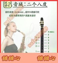  8孔小薩簡易迷你口袋薩克斯風便攜式初學者中音笛頭高音直管樂器