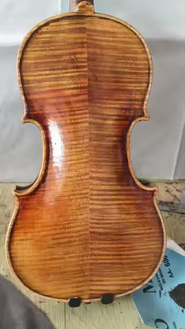 Strong tone Stradivarius model Handmade Violin 4/4 szie Italian Antique varnish Maple Violin profess