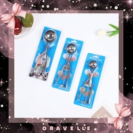 ORAVELLE Ice Cream Scoop Stainless Steel Ice Cream Scoop Stainless Steel Ice Cream Scoop Spoon/ Larg