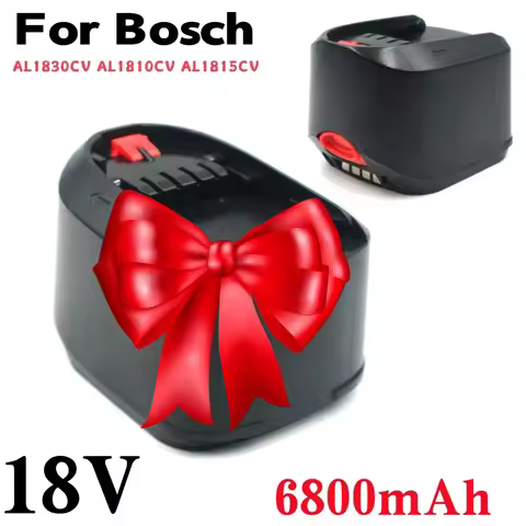 for BOSCH 18V 6.8Ah power tool battery Li-ion PSR 18 LI-2 PSB 18 LI-2 2607335040 2607336039(Type C) 