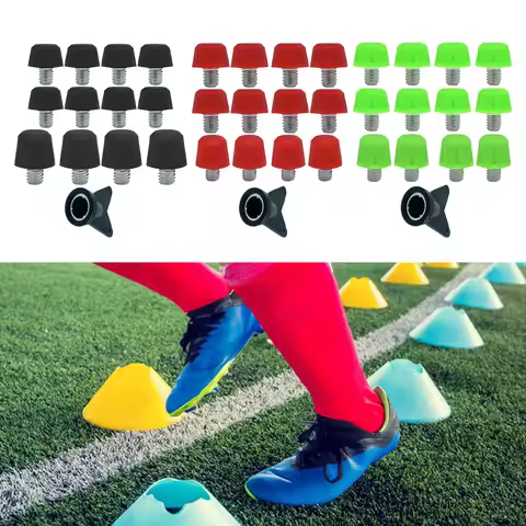 12Pcs Football Boot Spikes Rugby Shoes Studs Portable Screw in with Wrench for Adidas Football shoe 