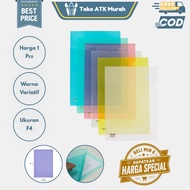 Joyko Clear Sleeves CS-2335 Transparent Folder L | Document Folder F4 School Office Archive File