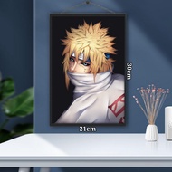 Minato namikaze art paper anime poster size 21x30 already laminated latest update