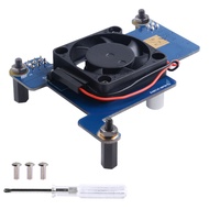 52Pi Raspberry Pi 4 PoE HAT Support IEEE 802.3af or 802.3at PoE Standard,with Raspberry Pi Cooling F