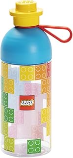 Room Copenhagen LEGO Hydration Bottle, Transparent Water/Hydration Bottle, 500 ml, mix colors with I