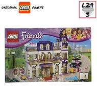 L29.3. LEGO BOOKS INSTRUCTION MANUAL #41101 LEGO FRIENDS HEARTLAKE GRAND HOTEL