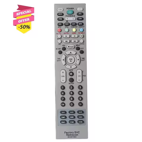 MKJ39170828 Remote Control For TV DU27FB32C DU-27FB32C 105-201M 32LG3 21FS2CLX 32LY750H 42LC2R 42PX3