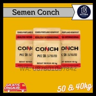 Semen Konvensional Conch Semen PCC 40 & 50 kg Portland Komposit
