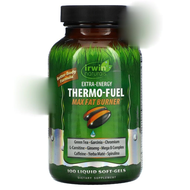 Irwin Naturals Extra-Energy Thermo-Fuel Max Fat Burner / 100 Liquid Soft-Gels