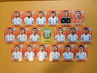 panini world cup 2022 stickers full set argentina champion 世界盃2022  阿根廷 冠軍隊 全隊貼紙