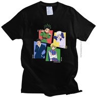 Hunter X Hunter Men T Shirt Cotton Hxh Tees Graphic Tee Round Neck New Arrivals Novelty Tshirt men M