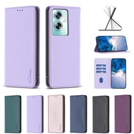 OPPO A60 A59 A79 A98 F23 A1 A38 A18 A58 4G A78 5G Find X7 Ultra X6 Pro Realme C55 C53 Casing Magnetic Leather Wallet Flip Business Book Mobile Phone Case Cover with Card Holder