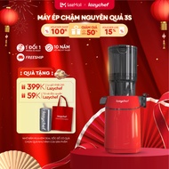 Máy ép chậm nguyên quả 3S Premium Lazychef máy ép trái cây công nghệ ép lạnh máy làm kem nhỏ gọn thá