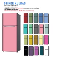 1-door Refrigerator Sticker And 2-door Refrigerator Sticker Plain Color