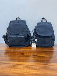 Kipling 小號雙肩包 學生書包  背包 深藍色