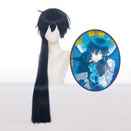 Misscoo Anime The Case Study of Vanitas Cosplay Wig Vanitas No Karte Black Blue Heat Resistant Synth