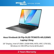ASUS Vivobook 16 Flip TP3607S-ARJ128WS Laptop - 16" OLED/U7-258V/32GB/1TB SSD/Intel Arc/Win11/MS Off