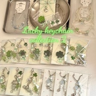 Lucky keychain collection 2 - collection of Lucky models, lucky four-leaf clover part 2, phone lanya
