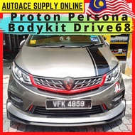 PROTON PERSONA 2019 2020 2021 BODYKIT DRIVE68 Emblem WITH PAINT Abs Ori R3
