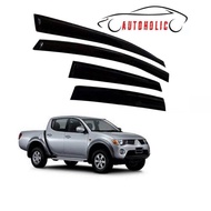 Rain Guard Window Visor for Mitsubishi Strada Triton (2007 2008 2009 2010 2011 2012 2013 2014 Model)