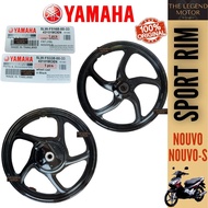 NOUVO S Sportrim Cast Wheel Sport Rim Roda Front Rear Depan Ori 5LW-F5168-00-33 5LW-F5338-00-33 100% Original Yamaha