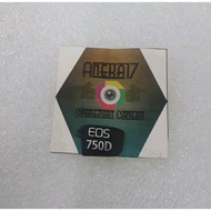 Emblem Logo for Canon 750D