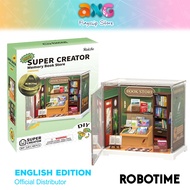 Robotime Rolife Super Creator Mini Memory Book Store (DWS04B) Plastic DIY Miniature House