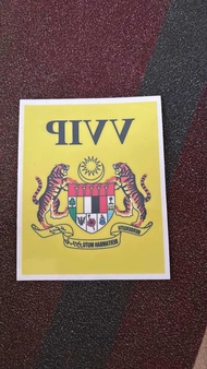 MALAYSIA VVIP CAR STICKER