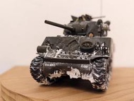 1/35 塑膠組裝模型完成品 二戰美軍 M4A3 戰車