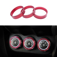 1 Pc Car Air Conditioning Control Switch AC Knob Decorative Ring for Mitsubishi ASX 2011-2021 Lancer