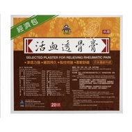 活血透骨膏 20片 包装SML PLASTER 20PCS PER PK exp 1 Apr 2029