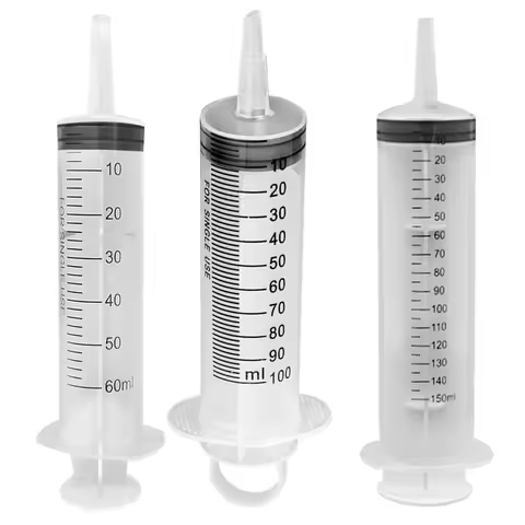 60/100/150 ML Reusable BBQ Meat Syringe Marinade Injector Nutrient Sterile Measuring Syringe For Pou
