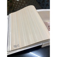 AVENUE MINIMALIST SIMPLE PREMIUM CREAM GREY PLAIN WALLPAPER