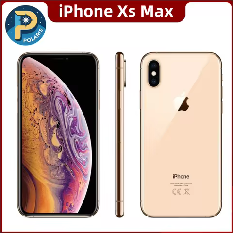 Apple iPhone XS Max 64GB/256GB ROM 1 SIM+1 eSIM 6.5" Super Retina OLED Genuine Cell Phone Replaced N